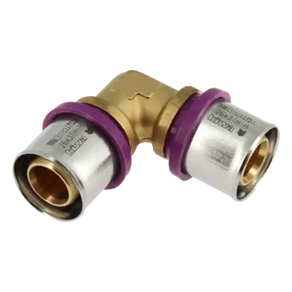 Bonfix Alu-Pers Kniekoppeling - Pers - Messing - 26x26mm Koop Online