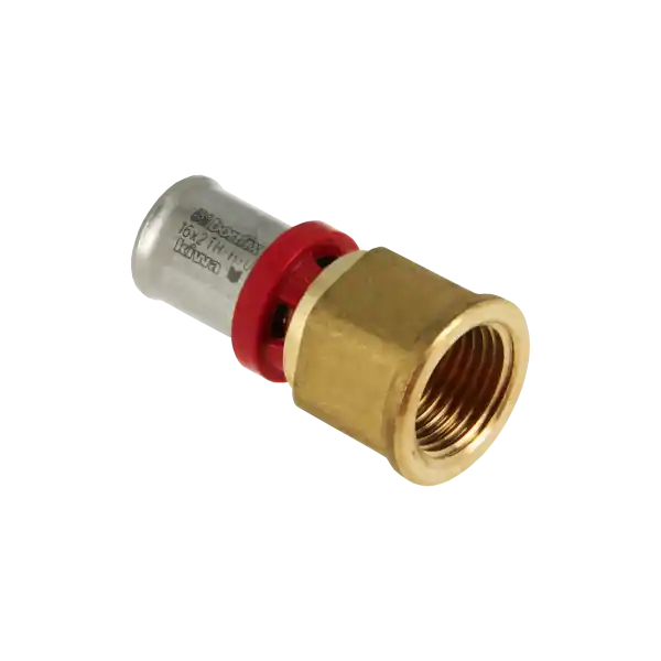 Merkproduct Bonfix Alu-Pers Schroefbus - Pers x Binnendraad - Messing - 16mm x 3/4"