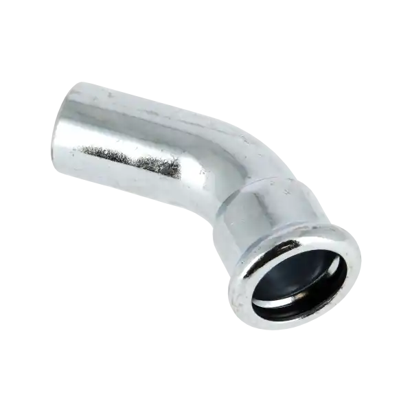 Hete Deal Bonfix Press Insteekbocht 45° - CV - Pers - Staalverzinkt - 22x22mm