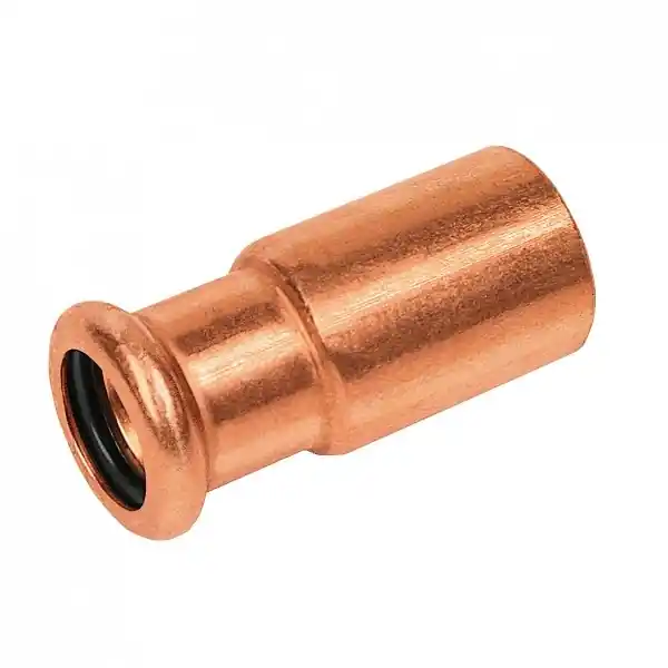 Bonfix Press Insteekkoppeling - Pers - Roodkoper - 22x15mm Gereduceerde Prijs