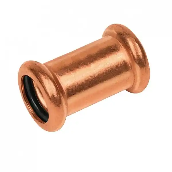Bonfix Press Rechte Koppeling - Pers - Roodkoper - 15x15mm Beste Prijs