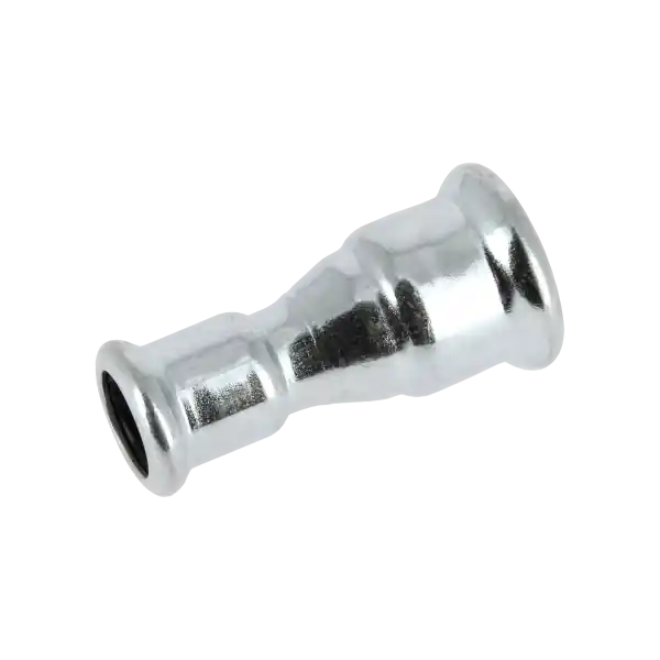Gratis Retour Bonfix Press Rechte Verloopkoppeling - CV - Pers - Staalverzinkt - 22x15mm