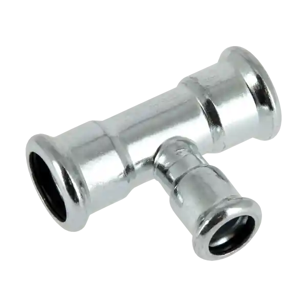 Bonfix Press Verlopend T-Koppeling - CV - Pers - Staalverzinkt - 22x22x15mm Bestseller