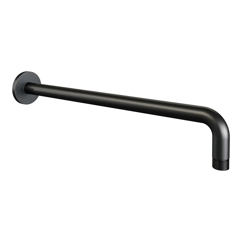 Brauer Black Edition Gebogen Wandarm - Mat Zwart Premium