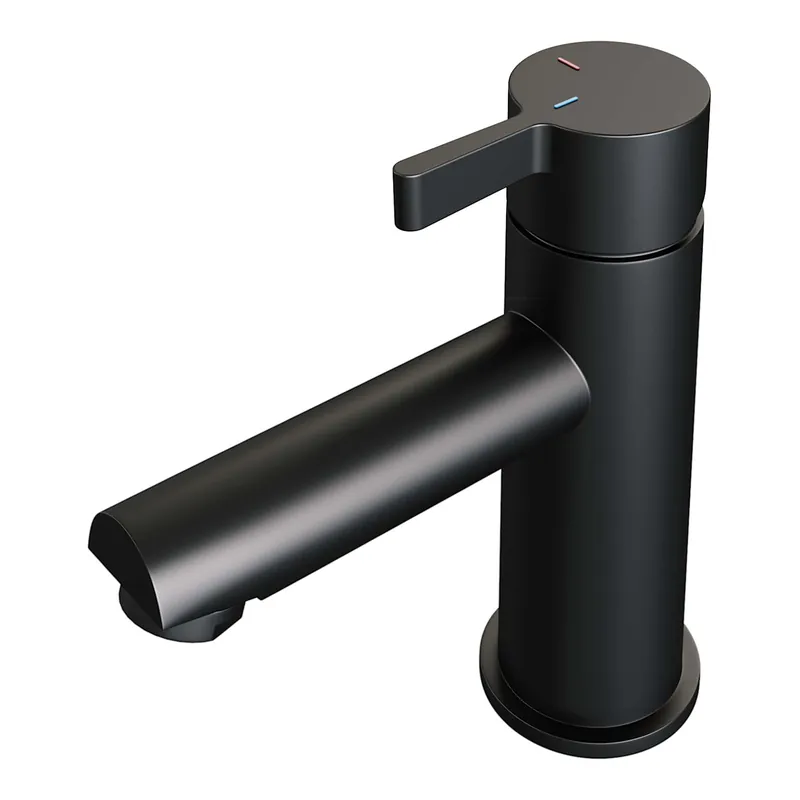 Brauer Black Edition Opbouw Wastafelmengkraan - Laag - Hendel Model E - Mat Zwart Lage Prijs