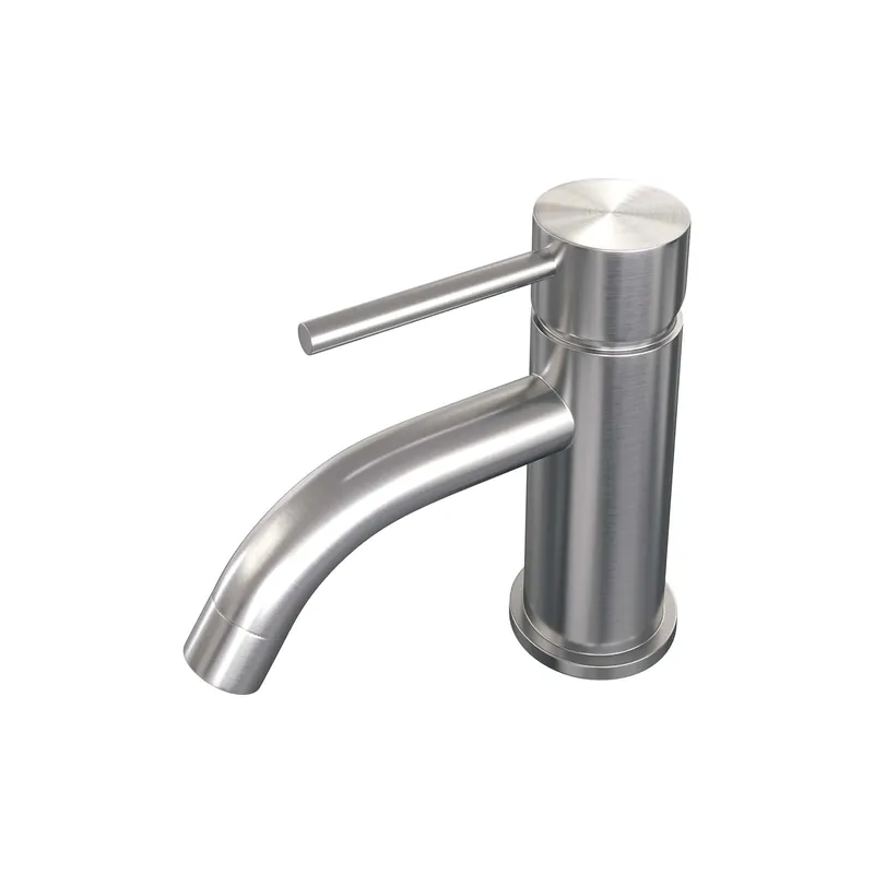 Brauer Brushed Edition Opbouw Fonteinkraan - Hendel - PVD - Geborsteld RVS Lage Prijs