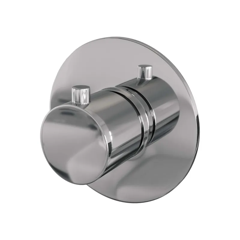 Brauer Chrome Edition Inbouw Thermostaat - Draaiknop - Chroom Gereduceerde Prijs