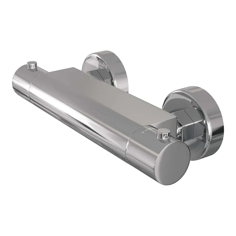 Brauer Chrome Edition Opbouw Thermostatisch Douchekraan - Draaiknoppen - Chroom Gecertificeerd