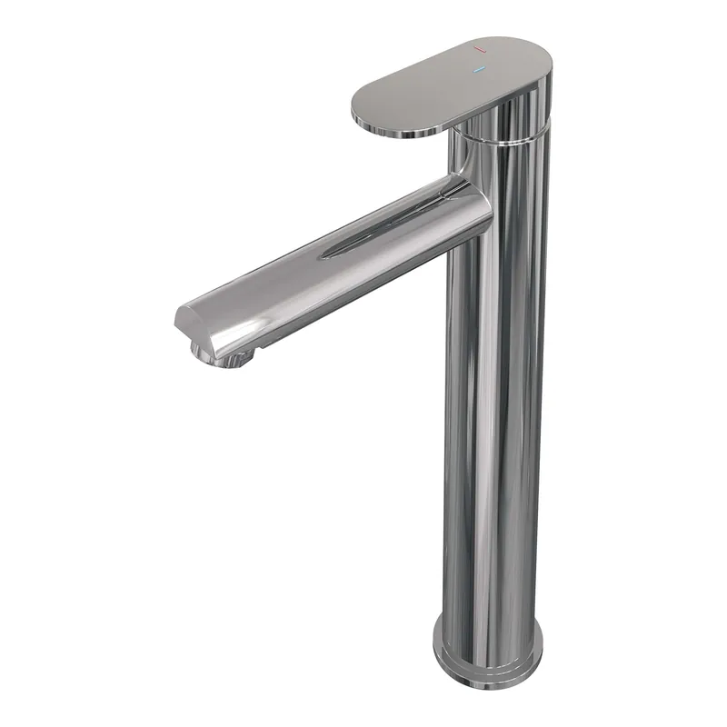 Brauer Chrome Edition Opbouw Wastafelmengkraan - Hoog - Hendel Model C - Chroom Hete Deal