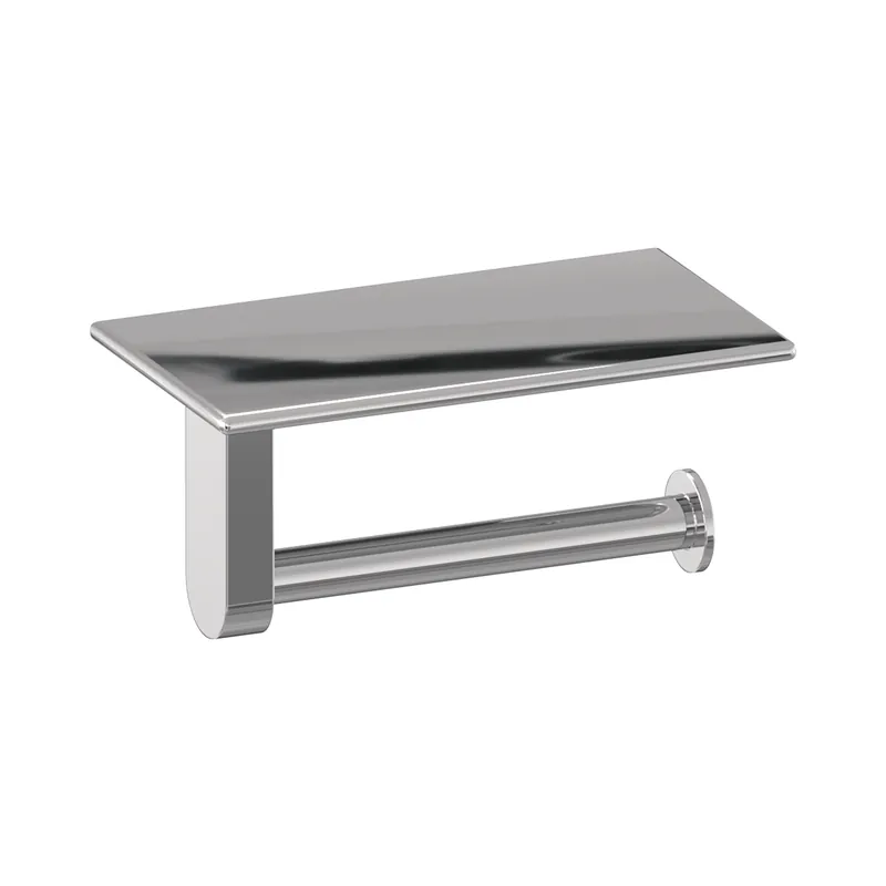 Brauer Chrome Edition Toiletrolhouder met Planchet - Chroom Express Levering