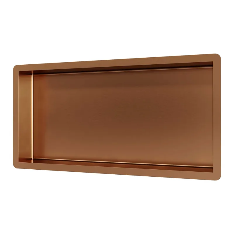 Direct Verzonden Brauer Copper Edition Inbouwnis - 60x30cm - PVD - Geborsteld Koper