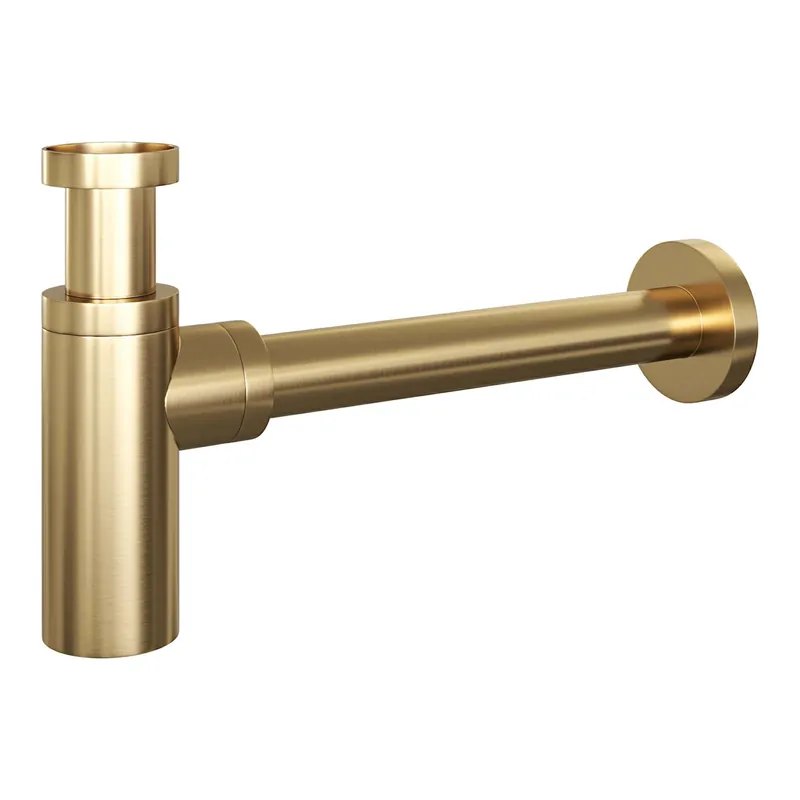 Brauer Gold Edition Design Sifon - PVD - Geborsteld Goud Actieprijs