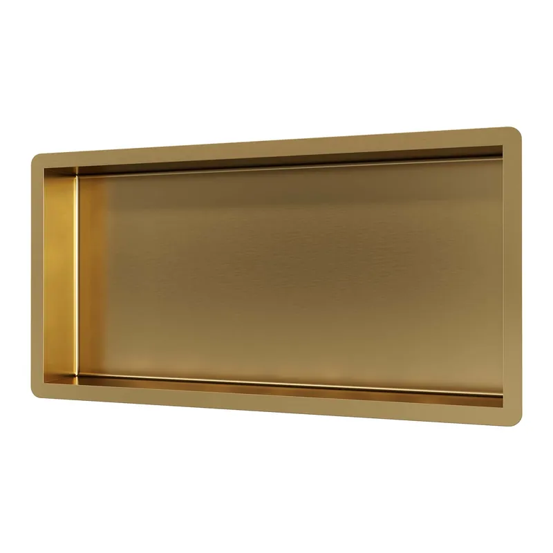 Speciale Aanbieding Brauer Gold Edition Inbouwnis - 60x30cm - PVD - Geborsteld Goud