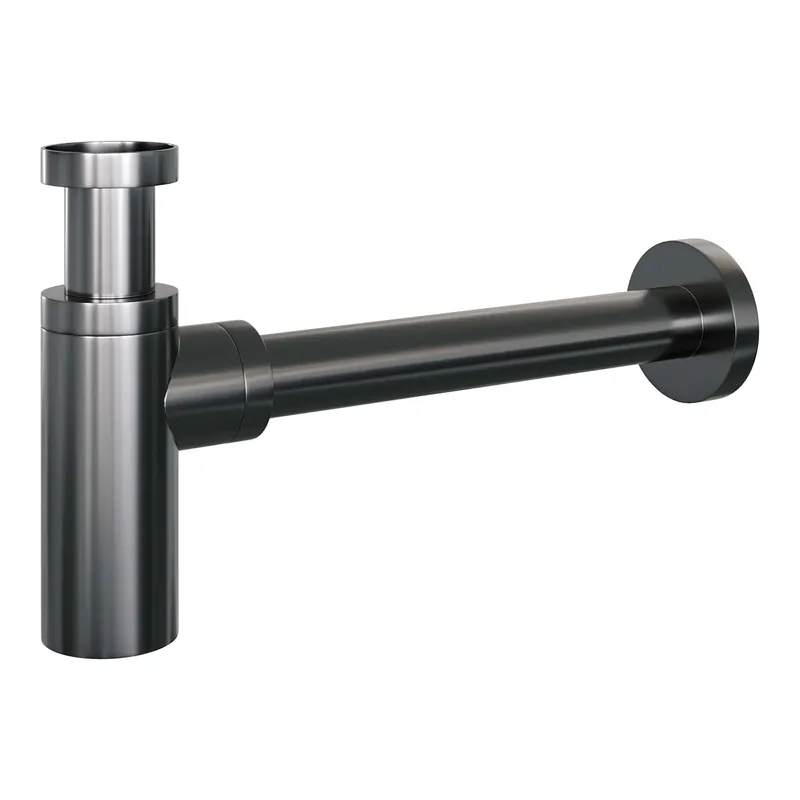 Bestel Nu Brauer Gunmetal Edition Design Sifon - PVD - Geborsteld Gunmetal