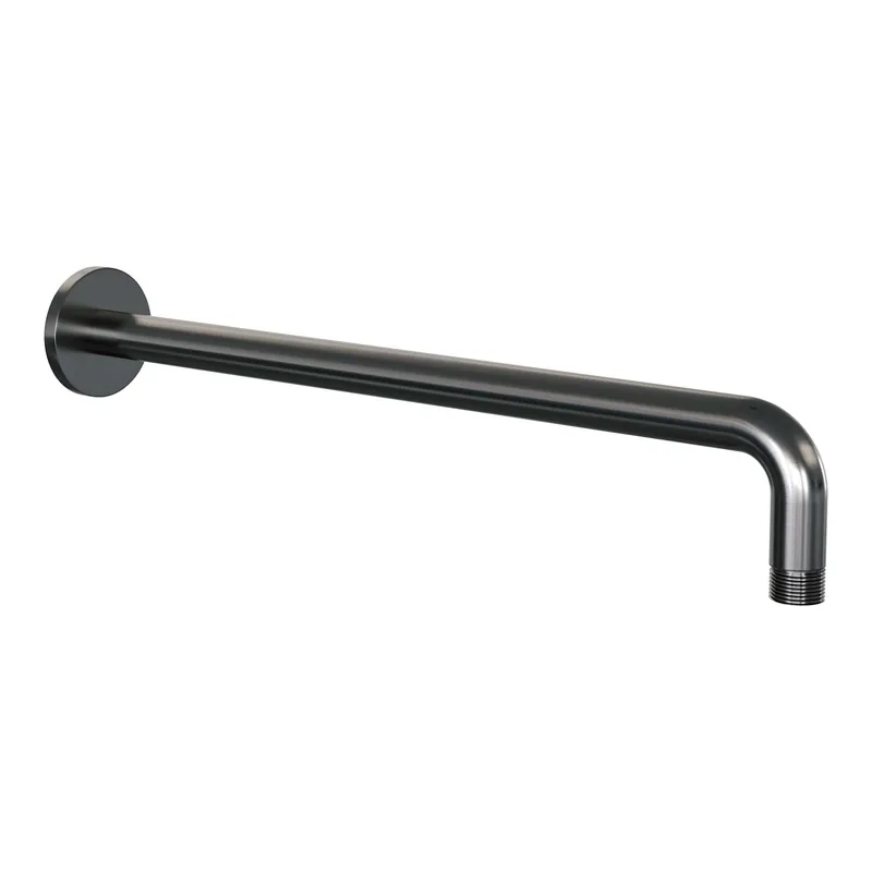 Brauer Gunmetal Edition Gebogen Wandarm - PVD - Geborsteld Gunmetal Laatste Kans