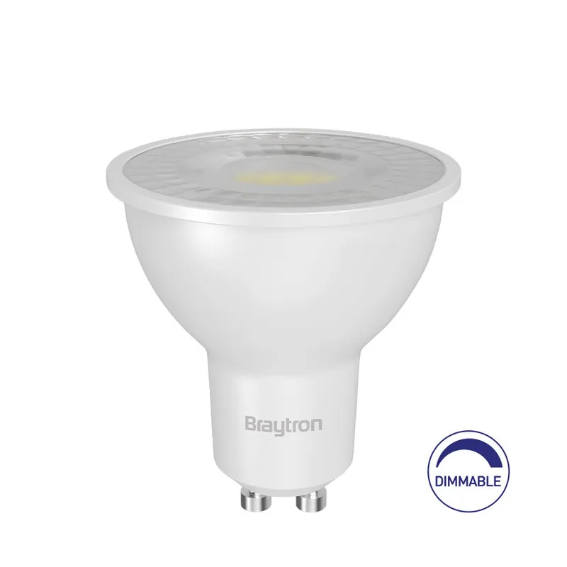 Braytron Advance - GU10 38D - 6W - 6500K - Dimbaar Direct Beschikbaar