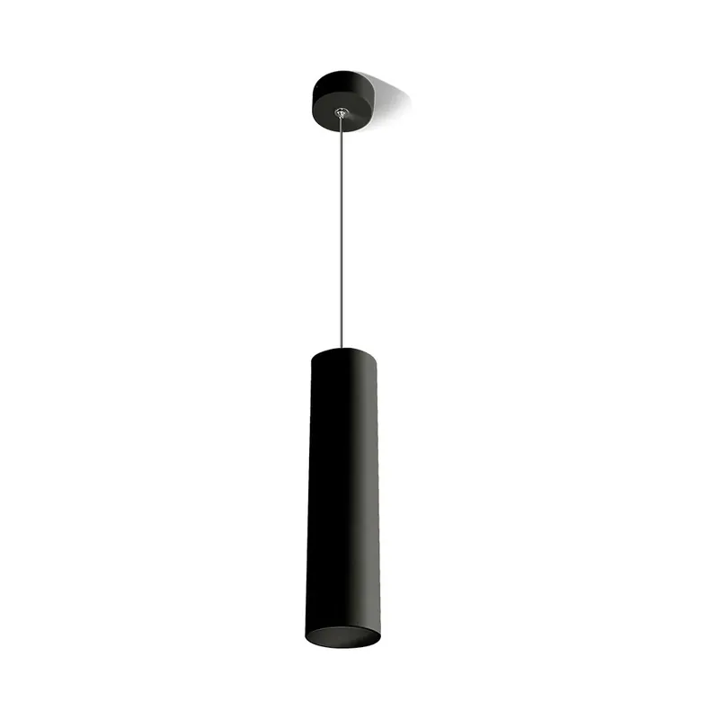 Seizoensaanbieding Braytron Beta 9414 LED Hanglamp Opbouw - IP20 - 1xGU10 - Rond Ø60mm - Zwart