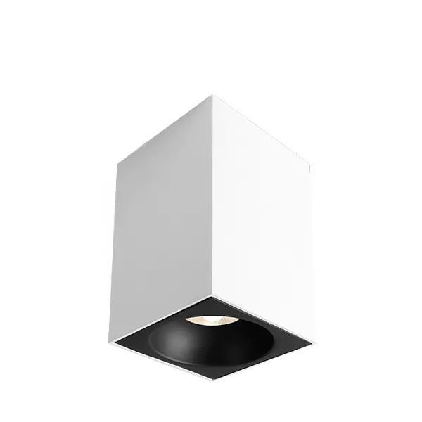Tijdelijk Beschikbaar Braytron Beta 9414 LED Lamp Opbouw - IP20 - 1xGU10 - Vierkant - Wit