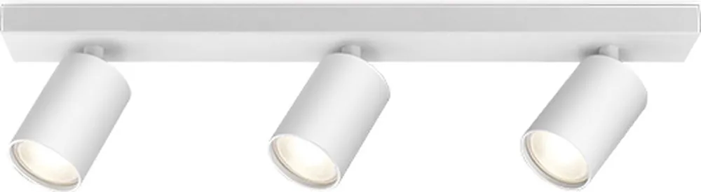 Premium Braytron Beta LED Opbouw Plafond Lamp - 3x GU10 - IP20 - Wit