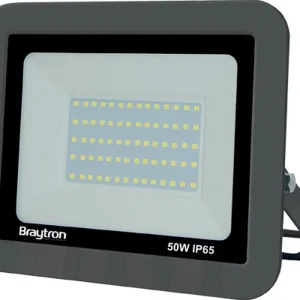Braytron LED Bouwlamp - IP65 - 50W - 6500K - Grijs Gecertificeerd