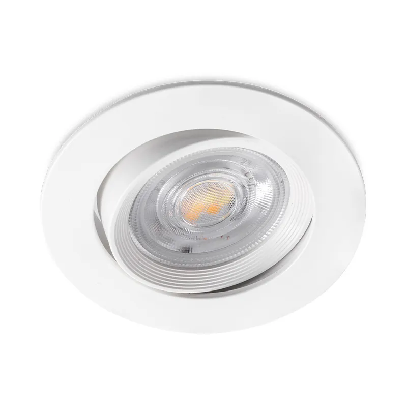 Hoge Kwaliteit Braytron LED Inbouw Spot - IP20 - 7W - Aanpasbare Kleur CCT - Rond Ø85mm - Wit