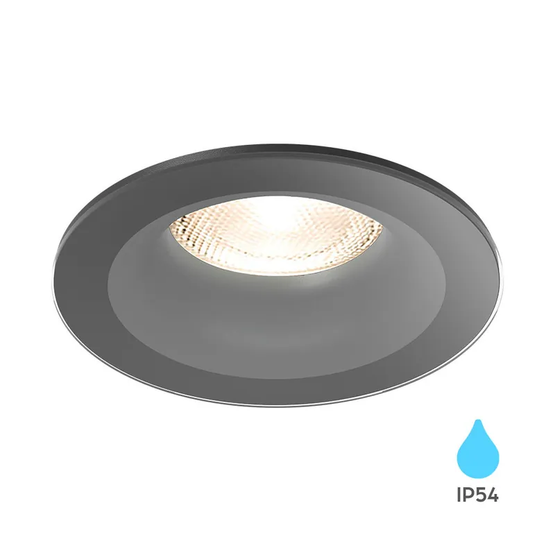 Laatste Versie Braytron LED Spot Behuizing - Rond - IP54 - Zwart