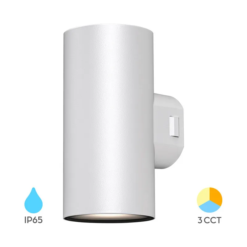 Braytron Vekta LED Wand Lamp - 2x9W - IP65 - CCT - Wit Lage Kosten