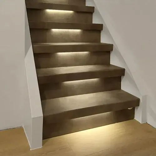 Beperkte Voorraad Claveo Dynamische Trapverlichting Set inclusief Bewegingssensoren - 4000K - 16 Treden - 50cm