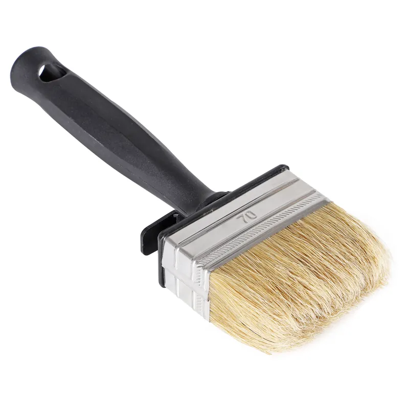Copenhagen Pro Blokwitter - Plat - Wit Chinees Varkenshaar - 3x7cm Express Levering