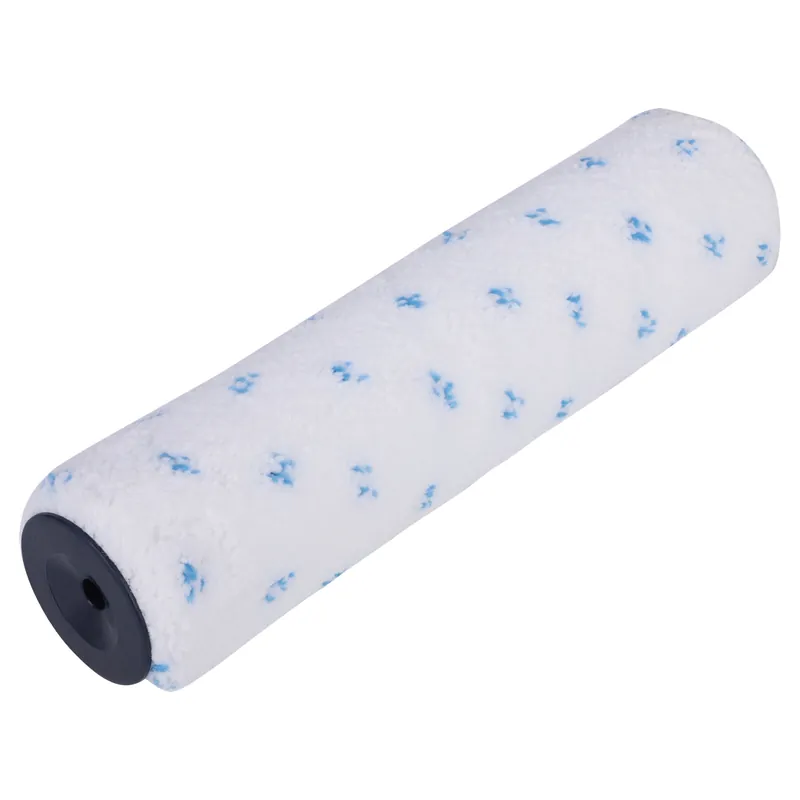 Copenhagen Pro Microvezel Aflakroller - 9mm Poolhoogte - Blauw/Wit - 25cm Beperkt Aanbod