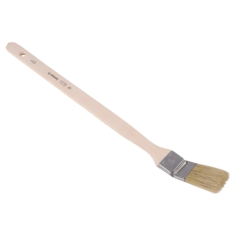 Copenhagen Pro radiatorkwast wit Chinees varkenshaar 1,5" Hoge Kwaliteit
