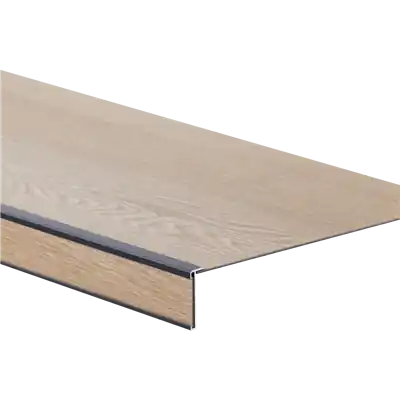 Lage Kosten Floorlife Fulham PVC Traprenovatie Set: Stroken, Stootborden, Trapneuzen voor 4 Treden - Light Oak