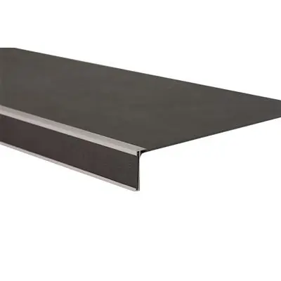 Floorlife Victoria PVC Traprenovatie Set: Stroken, Stootborden, Trapneuzen voor 4 Treden - Antracite Beperkte Voorraad