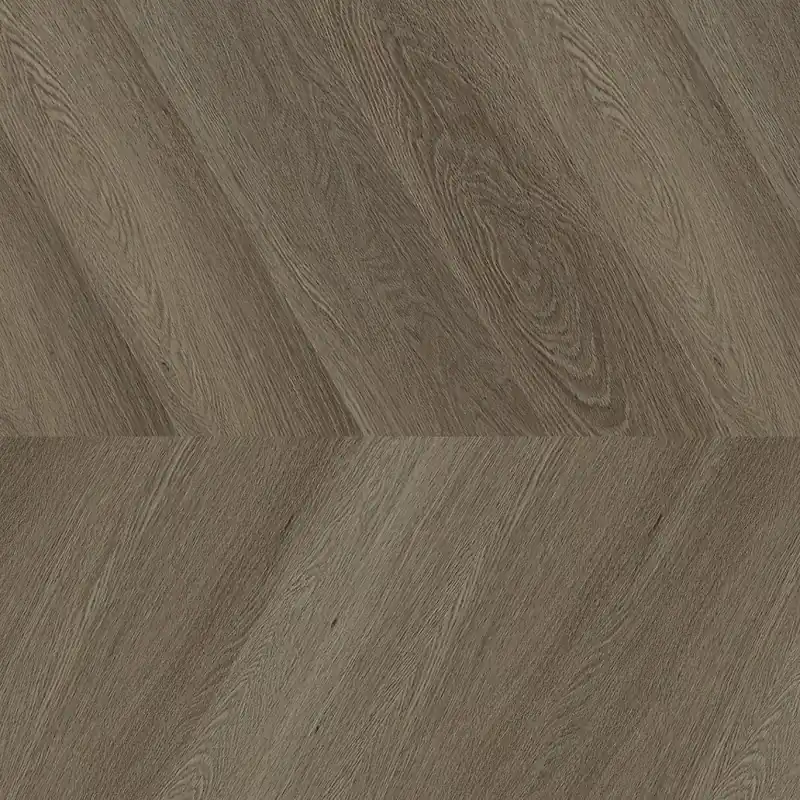Floorlife YUP Fulham Chevron Plak PVC Hongaarse Punt - Brown Populair