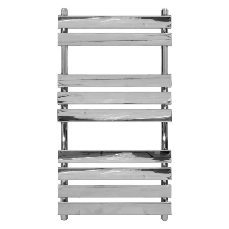Flora Handdoekradiator - Zij Aansluiting - 95x50cm - 335W - Chroom Voordeelprijs
