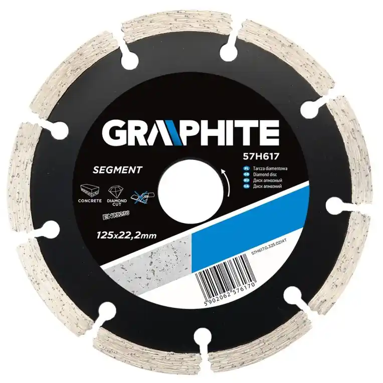 Graphite Diamantschijf 125x22,2x8,0x2,2mm Lage Kosten