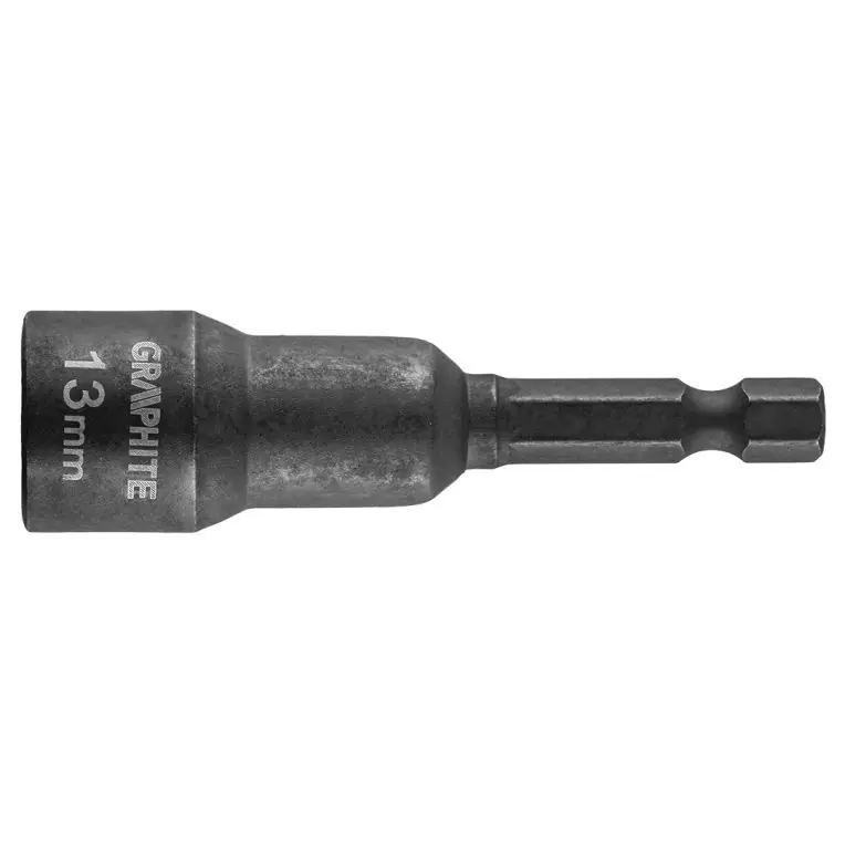 Graphite Impact Bit Dop met Magneet - 13mm Veilige Betaling