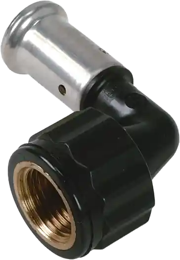 Voordeelprijs Henco Kniekoppeling - Pers x Binnendraad - Kunststof - 20mm x 3/4"