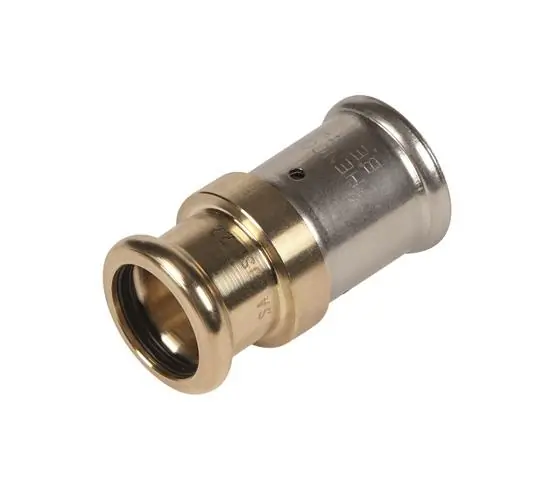 Henco Rechte Koppeling - Pers - 16x15mm Hete Deal