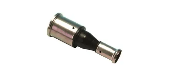 Henco Rechte Verloopkoppeling - Pers - Kunststof - 20x16mm Finale Uitverkoop