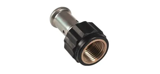 Nu Kopen Henco Rechte Verloopkoppeling - Pers x Binnendraad - Kunststof - 20mm x 1/2"