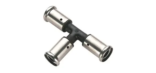 Beperkte Voorraad Henco T-Koppeling - Pers - Kunststof - 16x16x16mm
