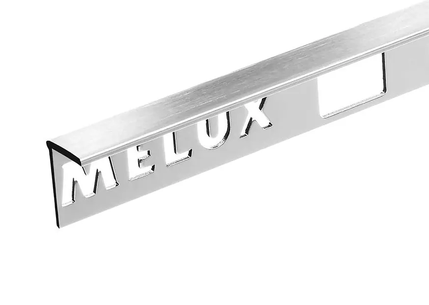 Betaalbaar Homelux Tegelprofiel Aluminium Recht - 11mm - 270cm - Geborsteld Aluminium