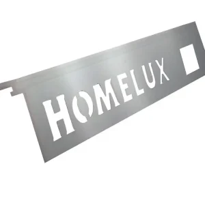Beperkte Voorraad Homelux Tegelprofiel Aluminium Recht met Voegrib - 11mm - 270cm - Chroom