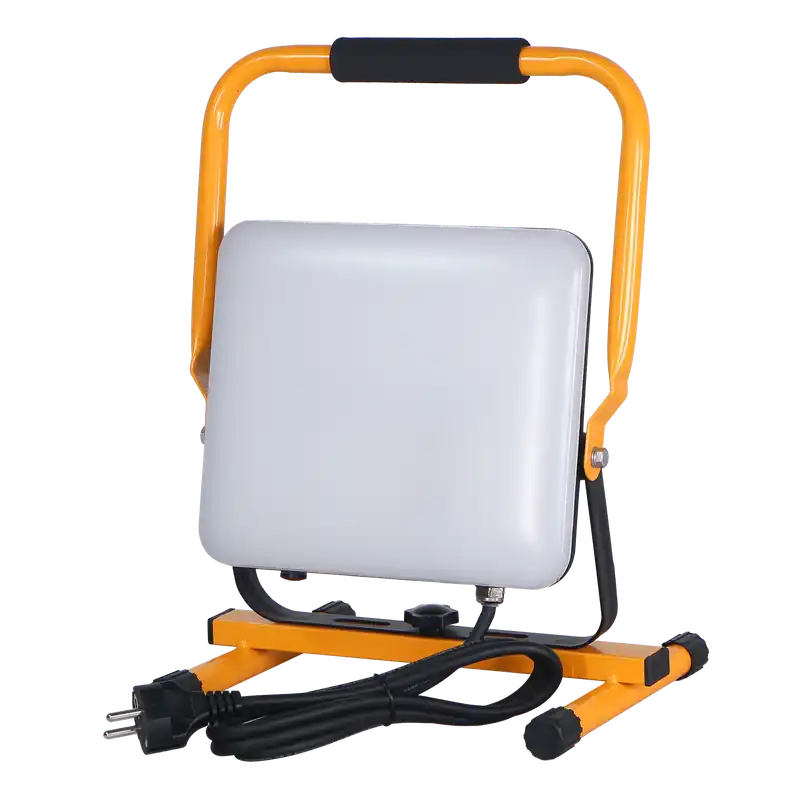 Leddle Bouwlamp - 100W - 6400K - IP65 - 10.000lm - PC Cover - 1,5m Beste Prijs