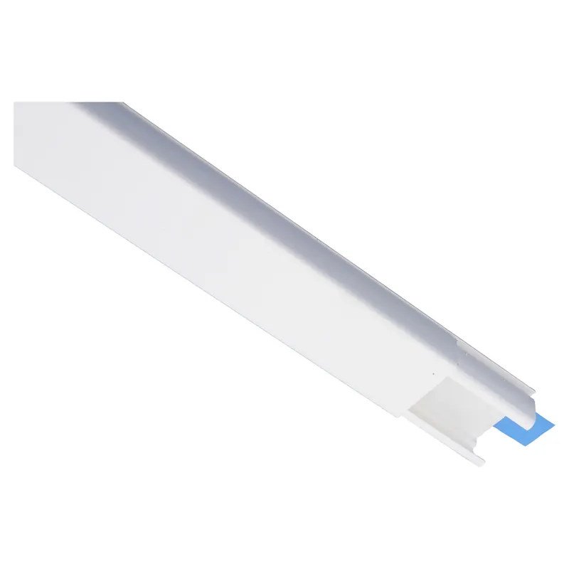 Leidinglijst zelfklevend wit 20 x 10 mm - 2 m Express Levering