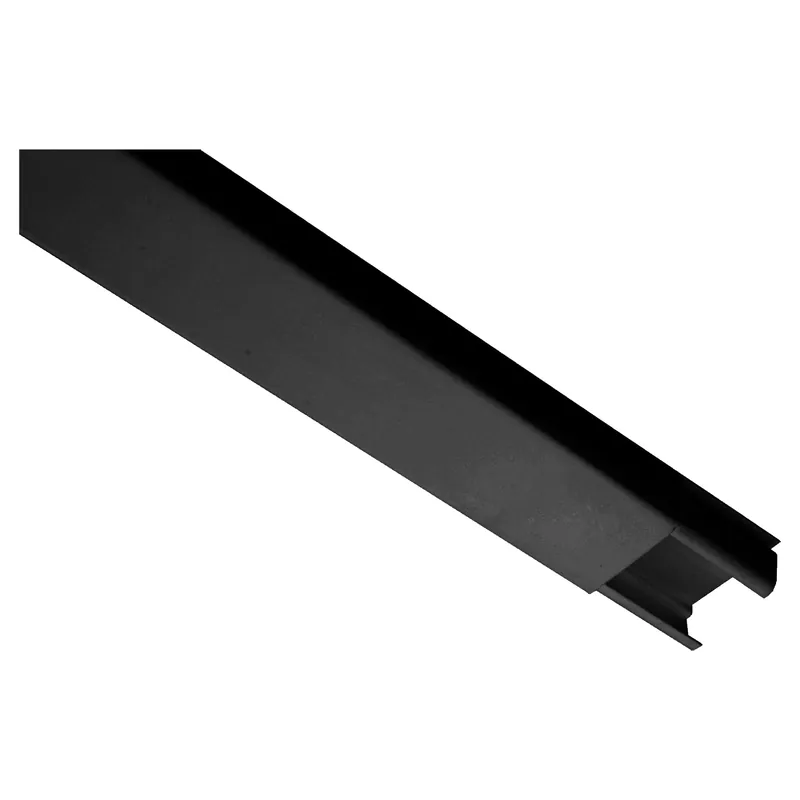 Leidinglijst zwart 30 x 15 mm - 2 m Dagaanbieding
