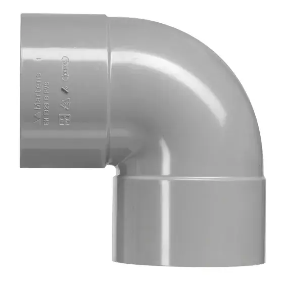 Lage Prijs Martens PVC Lijmbocht 90° MOF/MOF - 75mm