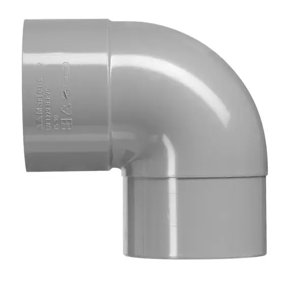 Martens PVC Lijmbocht 90° MOF/SPIE - 125mm Meest Verkocht