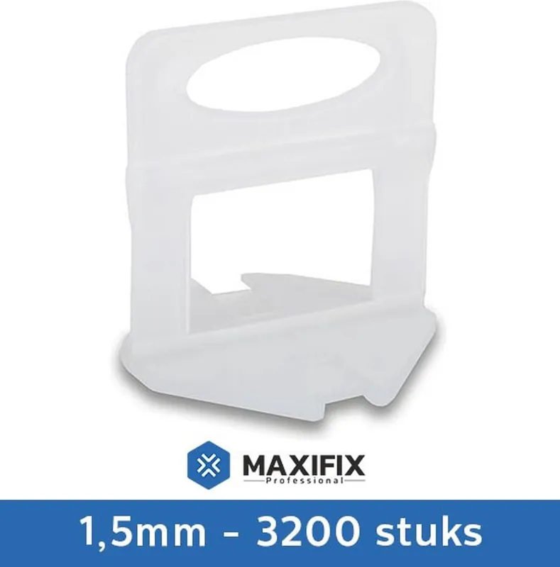 Nu Kopen Maxifix Levelling Clips - 1,5mm - 3200st